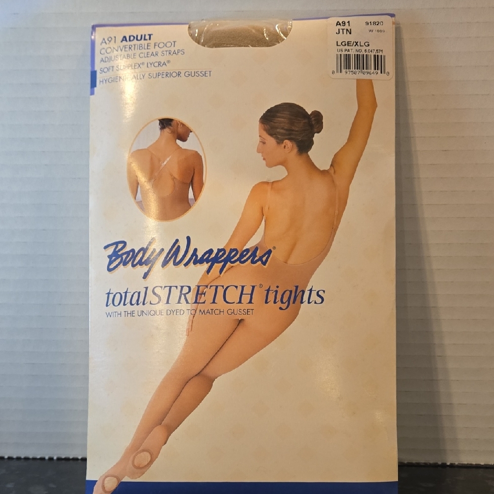 Body Wrappers TotalStretch Convertible Tights - Jazzy Tan